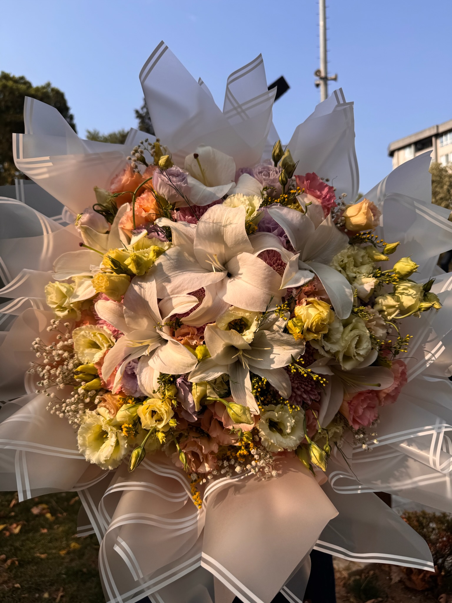 ithal gün ışığı buketi